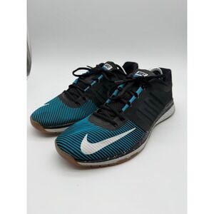 Nike Zoom Speed TR Mens Training Shoes Black Blue Gum Size 11.5 Workout